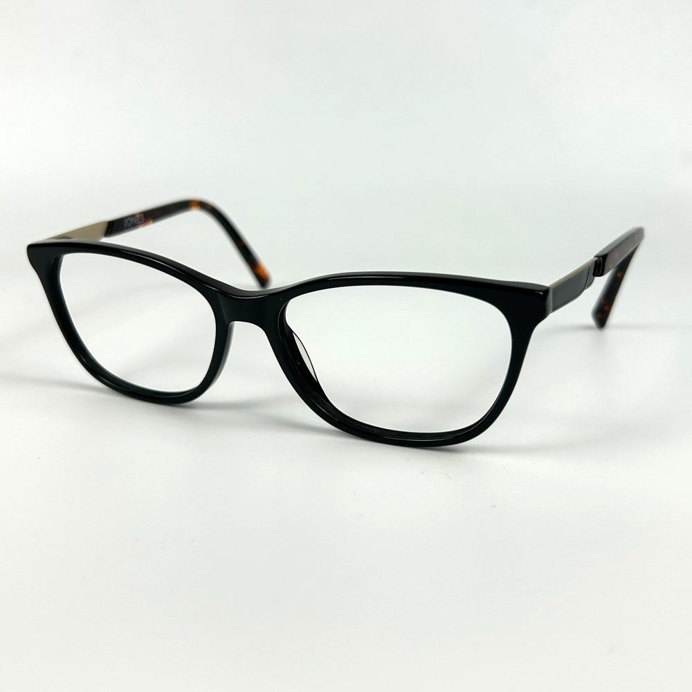 Jones New York DVJ948 Women Eyeglasses Frame Black Tortoise Full Rim 55-16-140mm